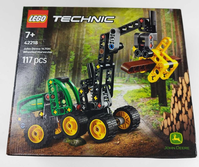 LEGO Technic Harwester Kołowy John Deere 42218