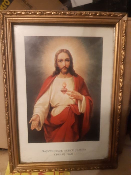 Obrazek Jezusa ladna ramka