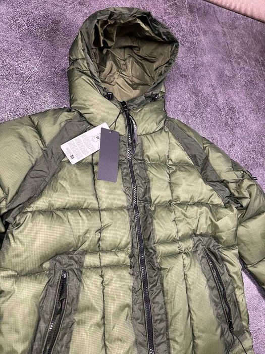 CP Company DD Shell Puffer Green