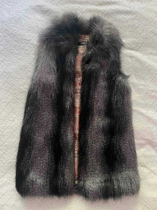 Жилетка жіноча з штучного хутра