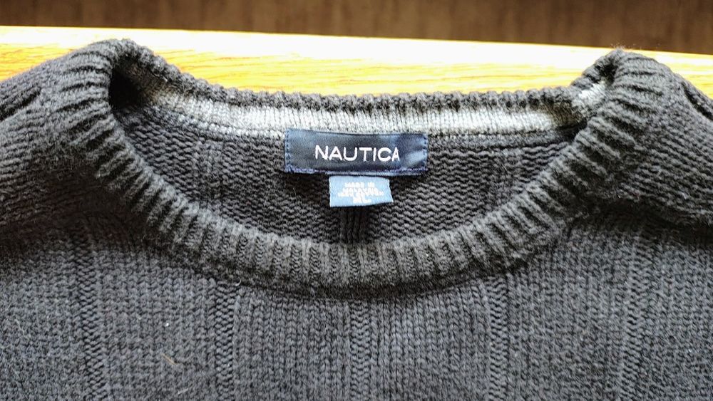 Sweter bawełniany męski XL