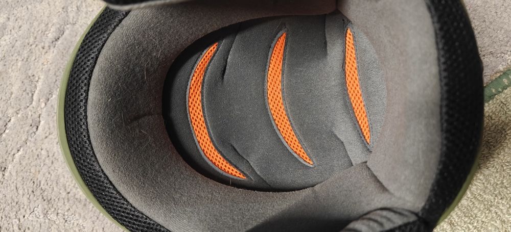 Kask narciarski Zielony