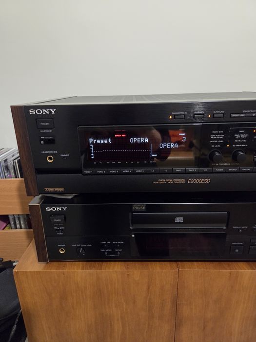 SONY TA-E2000ESD Przedwzmacniacz Czarny Okazja