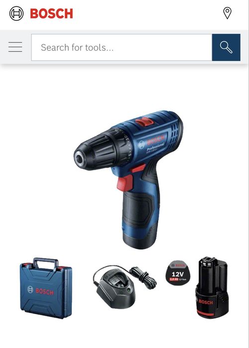 Wkrętarka akumulatorowa Bosch GSR 120