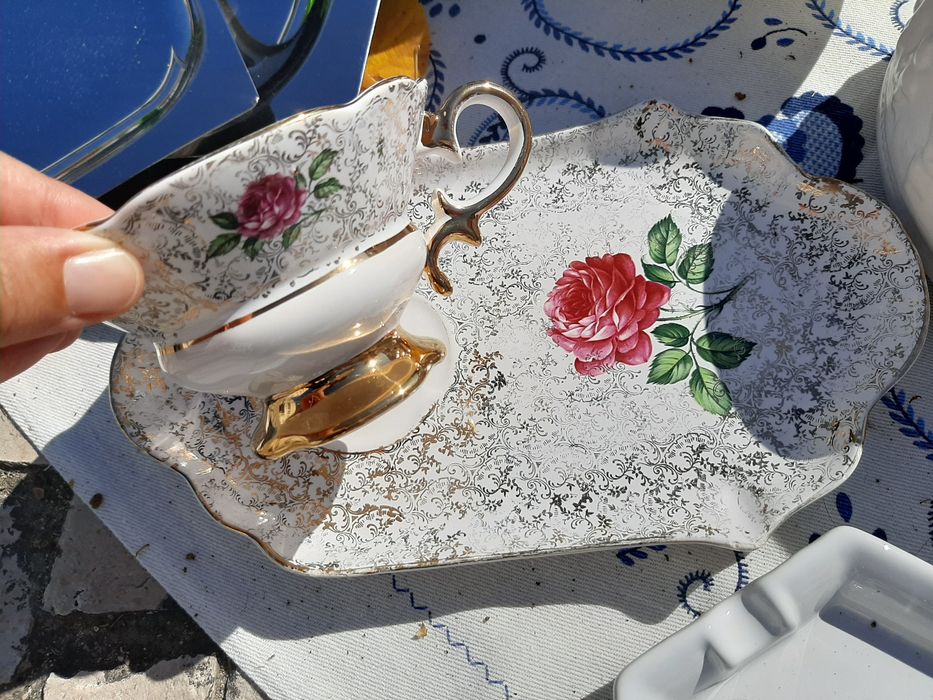 Chávena e Pires Estatuária Antigo/ Vintage