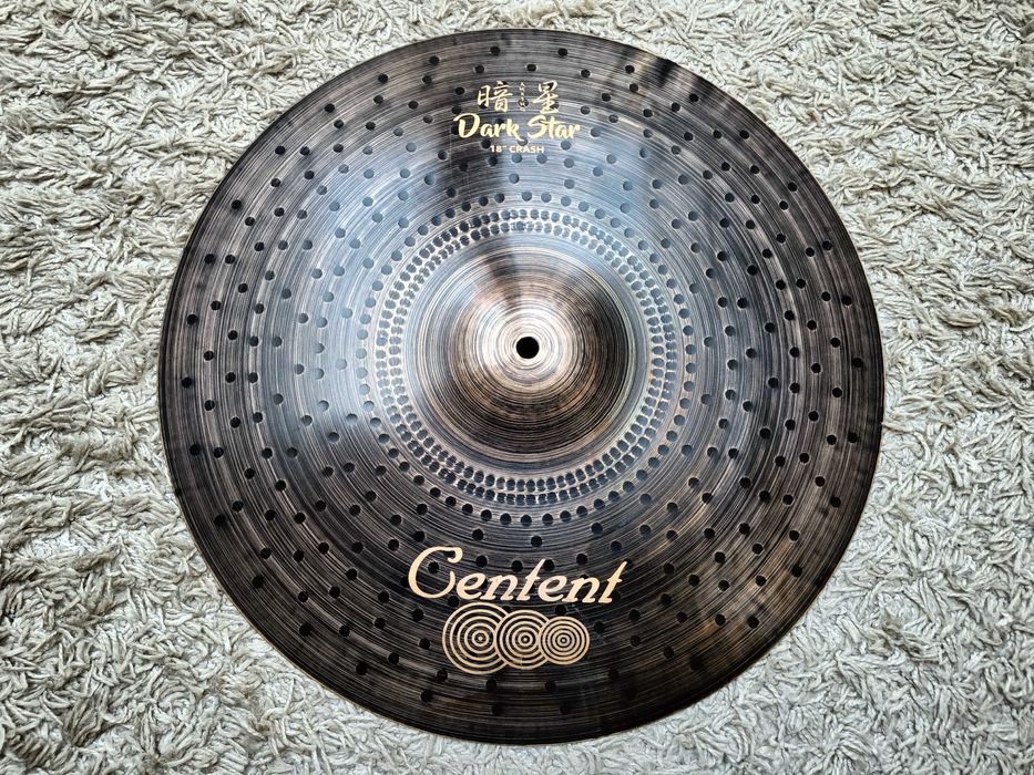 Talerz perkusyjny CENTENT DARK STAR B10 CRASH 18"