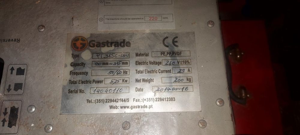 Máquina de soldar pead