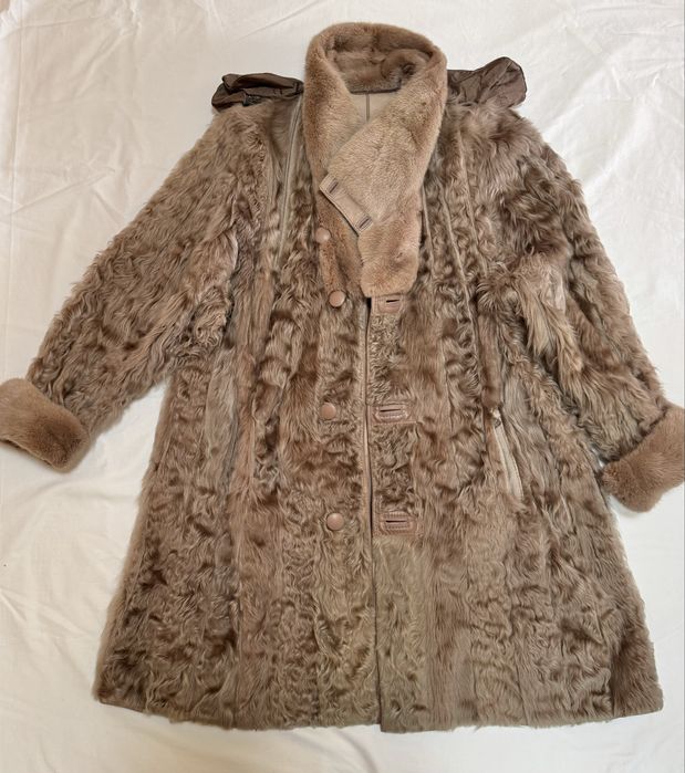 Casaco de pele reversivel  tam. XL