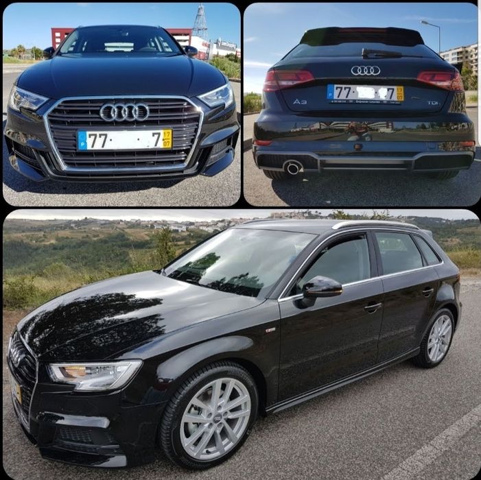 Audi A3 Sportback 1.6 TDI S-Line | Único Dono | Revisão Feita