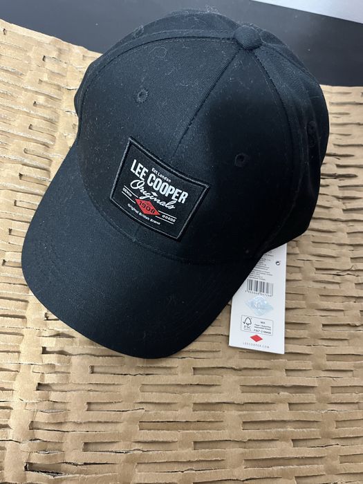 Czapka z daszkiem LEE COOPER czarna