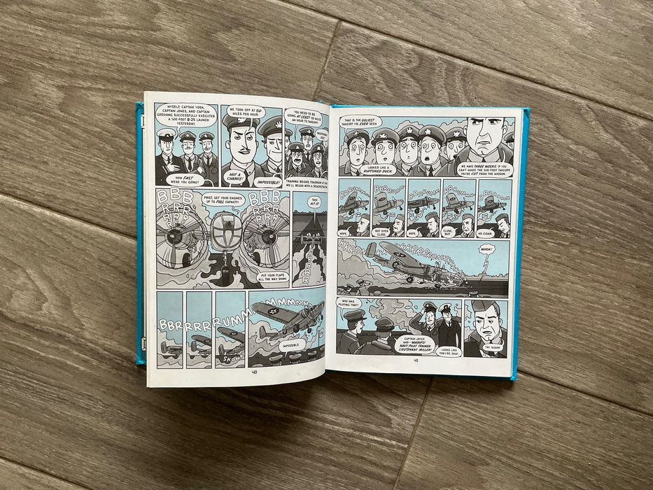 Nathan Hale’s Hazardous Tales: Raid of No Return! Comic Book in Englis