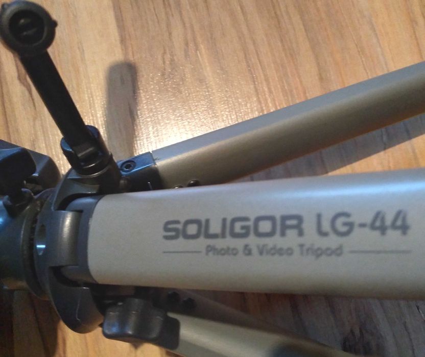 Soligor LG-44 photo video tripod statyw stan bardzo dobry