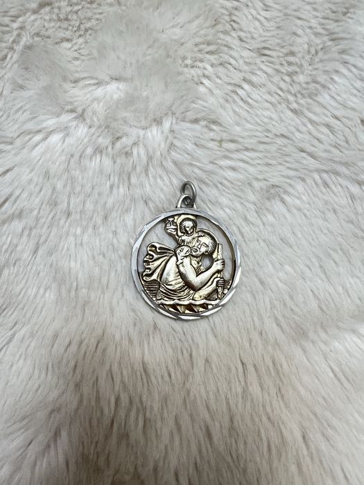 Piękny medalion zawieszka i