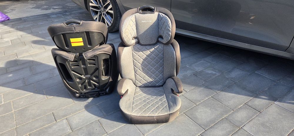 Fotelik samochodowy Sesttino Armor Szary 15-36Kg 2w1. 2 sztuki!