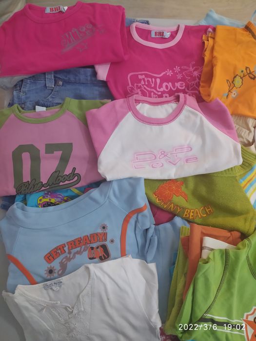 Roupa menina 4/6 anos