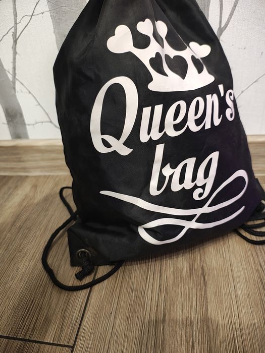 Klasyczny czarny plecak worek