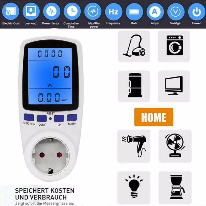 Ватметр енергометр