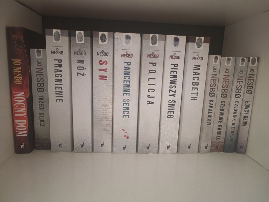 Seria książek kryminałów od Jo Nesbø