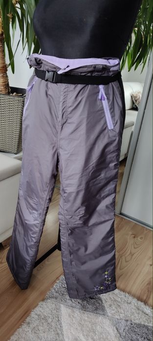 Spodnie damskie dziewczęce ocieplane 170/176