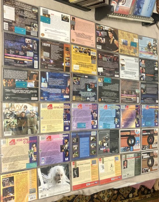 Раритетні Video CD, MPEG4, Audio CD, аудіо-книги