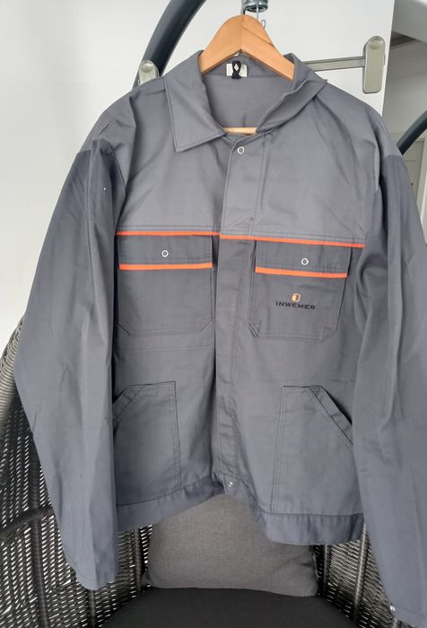 Ogrodniczki i bluza robocze komplet XL jak nowe