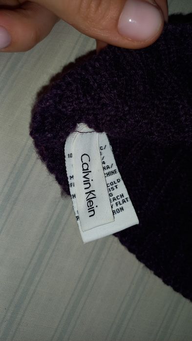Calvin Klein шапка +утеплена шапка одним лотом