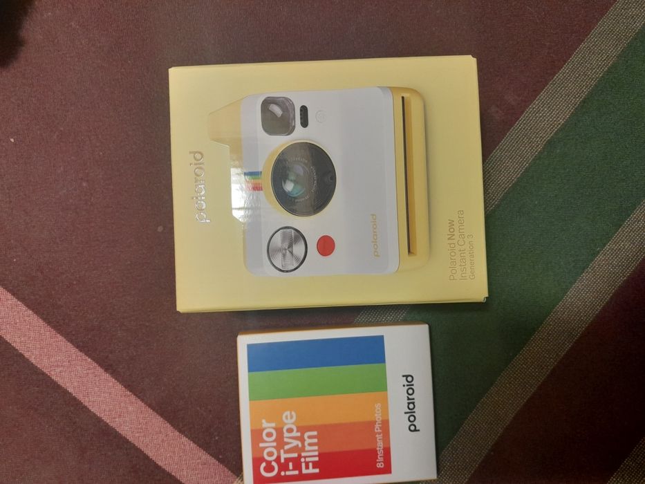 Polaroid Now Instant Camera Generation 3 +wkłady 8 sztuk