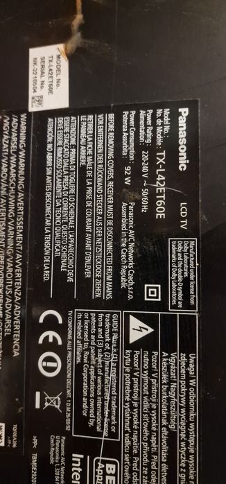 Tv Panasonic 42 cale