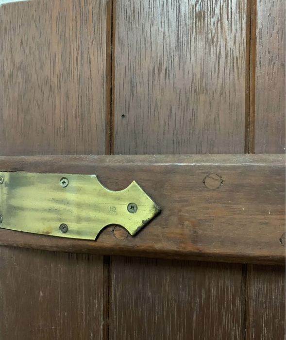 Portadas interiores janela madeira