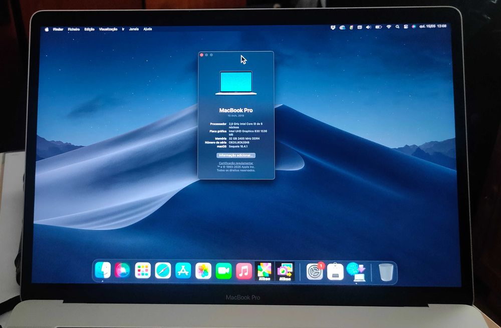 MacBook Pro 15" i9