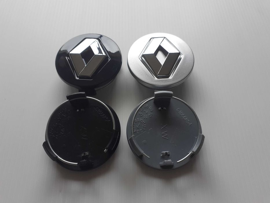 Centros/tampas jante completos Renault com 54, 56, 57, 60, 65 e 68 mm