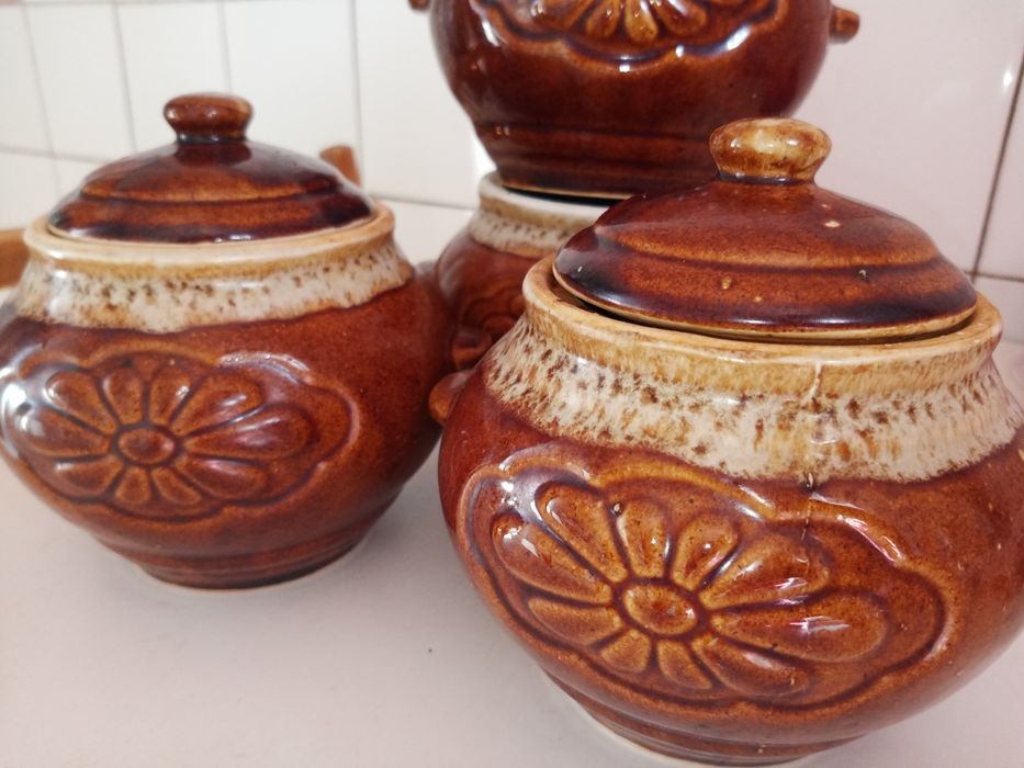 Горшочки керамические