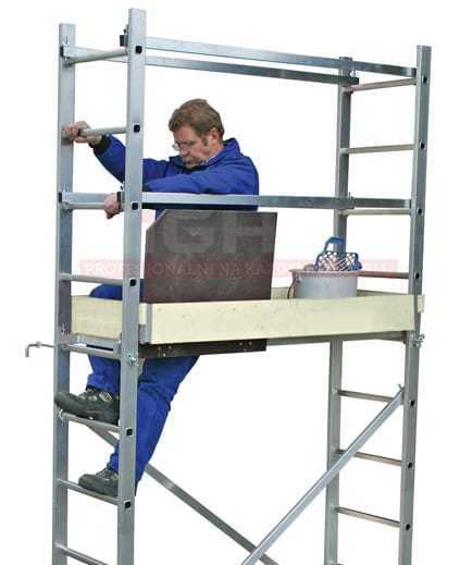 Rusztowanie aluminiowe Krause CORDA-5m -NAJTANIEJ W SIECI-CENA-2899!!