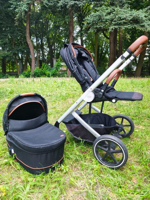Cybex Balios S & Cot S 2 w 1 Denim B/Lavastone Black +gratisy