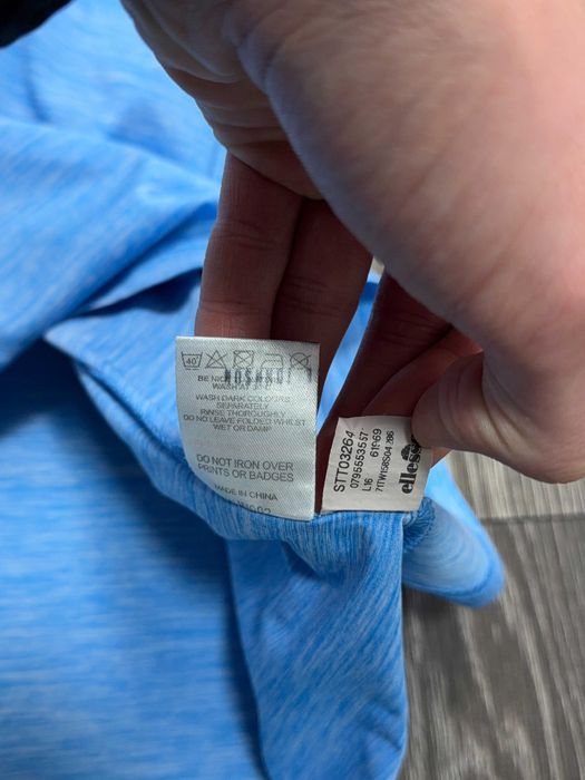 Ellesse чоловіча футболка спортивна теніс тренувальна поліестер розмір M