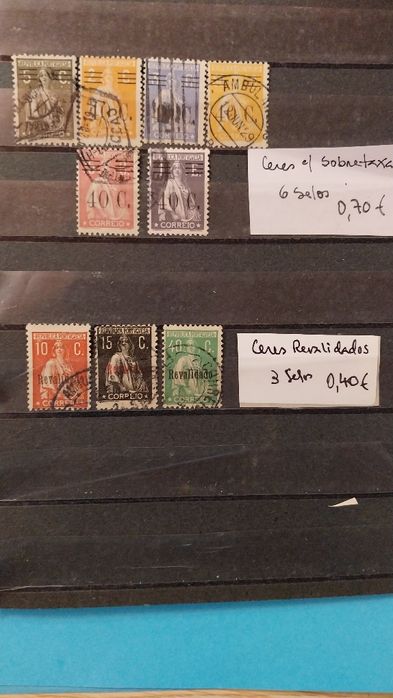 "CERES" Stamps – with Surtax – Revalidated and Others64310006886786123