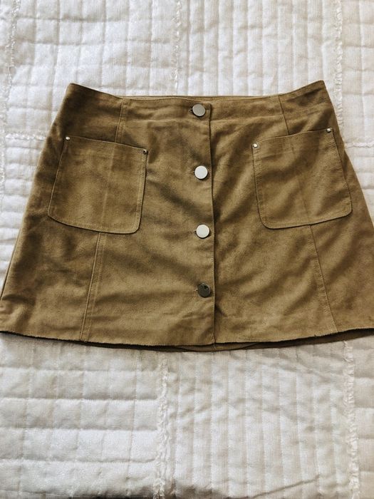 Spodniczka zamszowa r.m