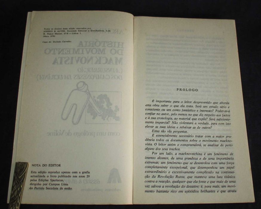 Livro História do Movimento Macknovista A Insurreição dos Camponeses