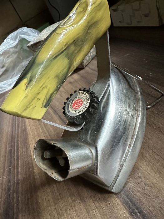 Żelazko prl turystyczne Elg z instrukcja