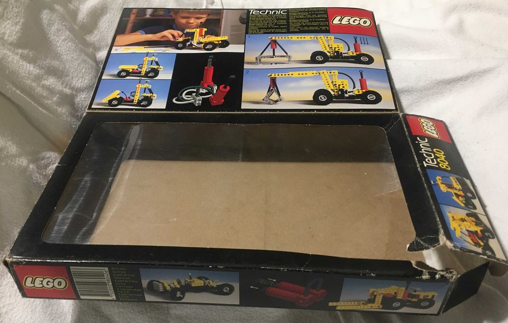 1984 LEGO TECHNIC 8040 NÃO COMPLETO LPE (Lego Pneumatic Engine)