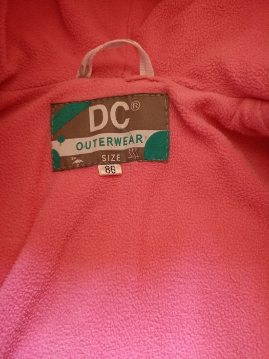 Зимова куртка для дівчинки 12-18 міс.