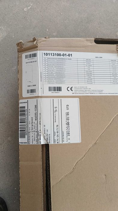 Szyba do prysznica 950x2000