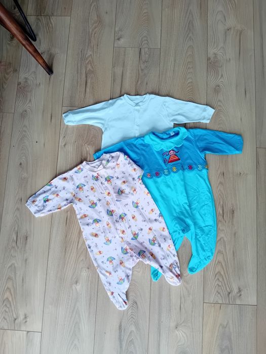 Zestaw 6szt pajacyków r68