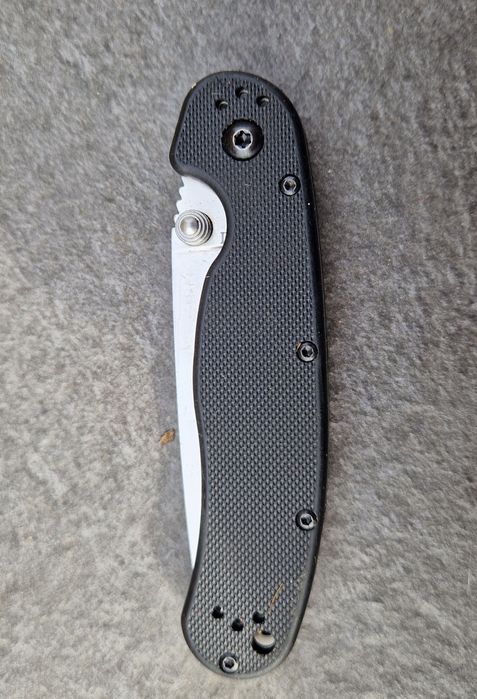 Nóż ONTARIO RAT 2 (RAT II) – Kultowy EDC – Randall's Adventure – Czarn