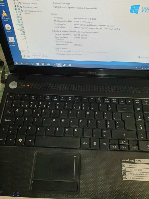 teclado portátil emachines E442 , restantes peças sob consulta64552768704258121