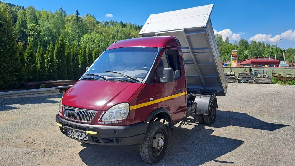 gazela 4x4 wywrotka