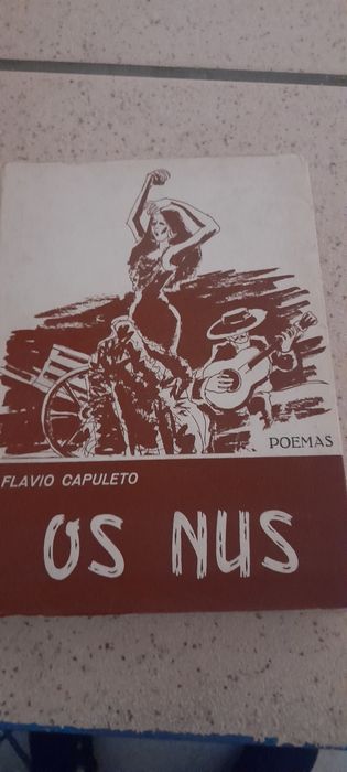 Livro poemas Os Nus