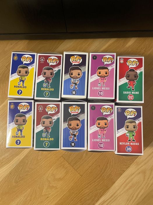 Pop jogadores de futebol