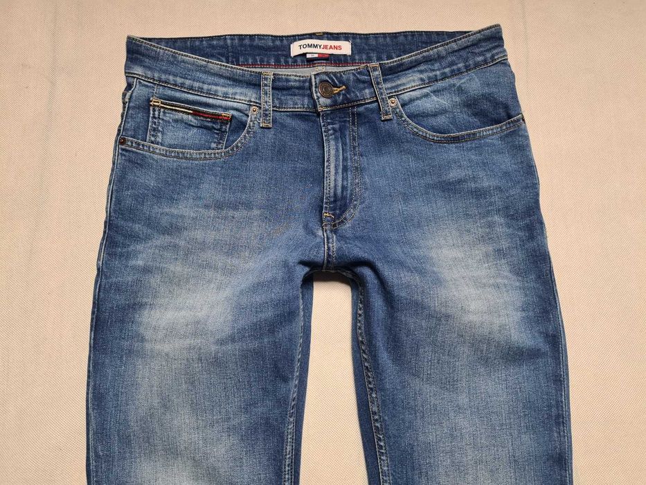 TOMMY HILFIGER - SCANTON Slim W31L36 (32X30) pas 86 cm IDEAŁ ^