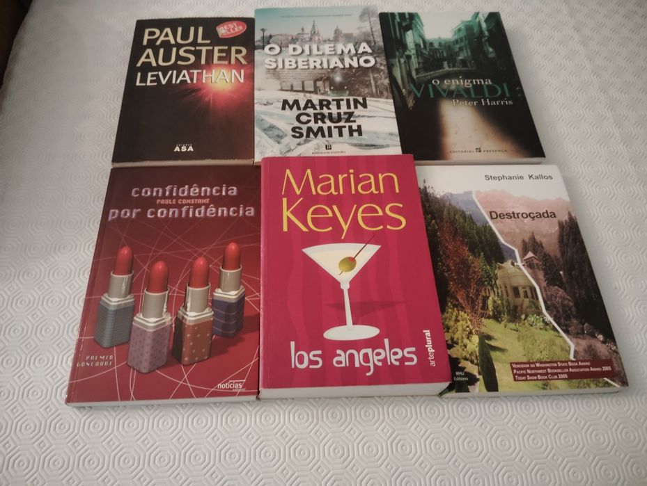 Livros de Ficção Vários Escritores Usados